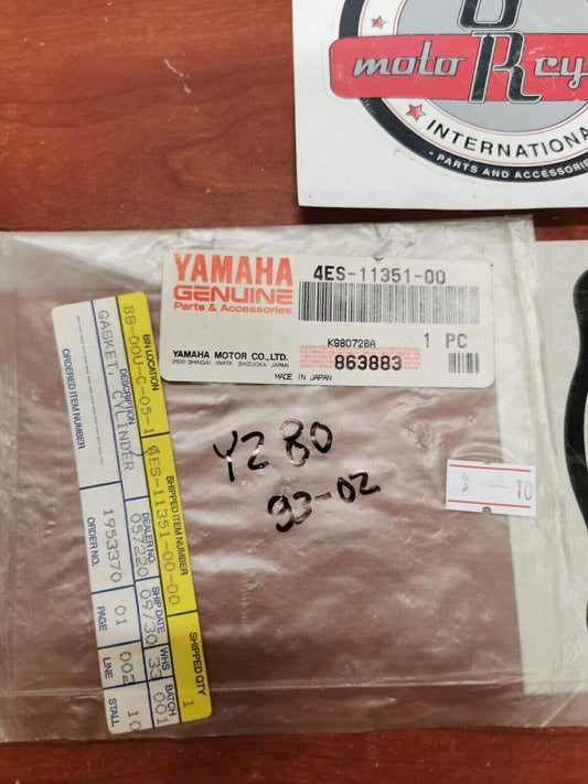 NOS Yamaha YZ85 YZ80 CYLINDER GASKET 4ES-11351-00-00 Y95