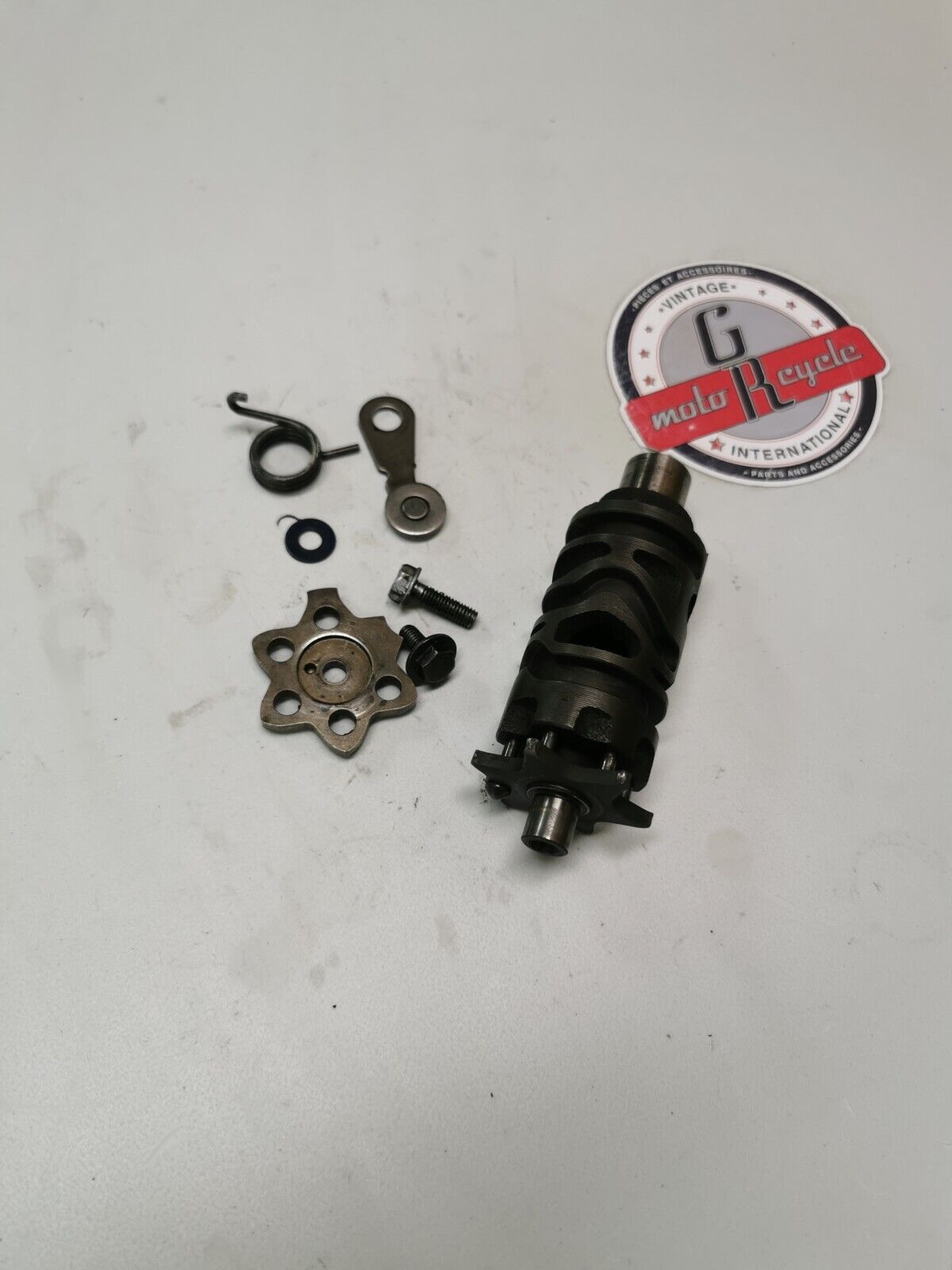 Honda XL250R 1985 transmission gearshift gear shift drum cam arm stopper lever