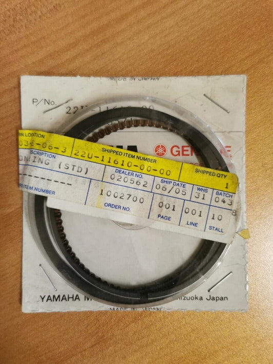 NOS YAMAHA XT225  TTR225 YTM225  1985 -2007 PISTON RING SET  29U-11610-00-00 Y48