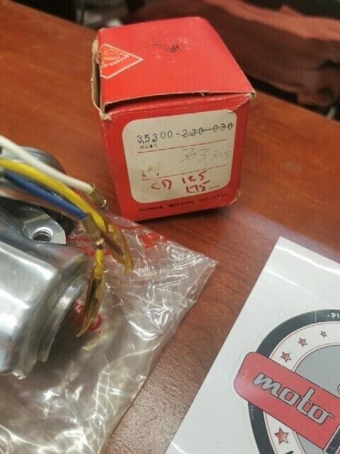 NOS Honda CD125 CD175K0 DIMMER SWITCH 35300-230-030 SUB. 35300-230-043 H97
