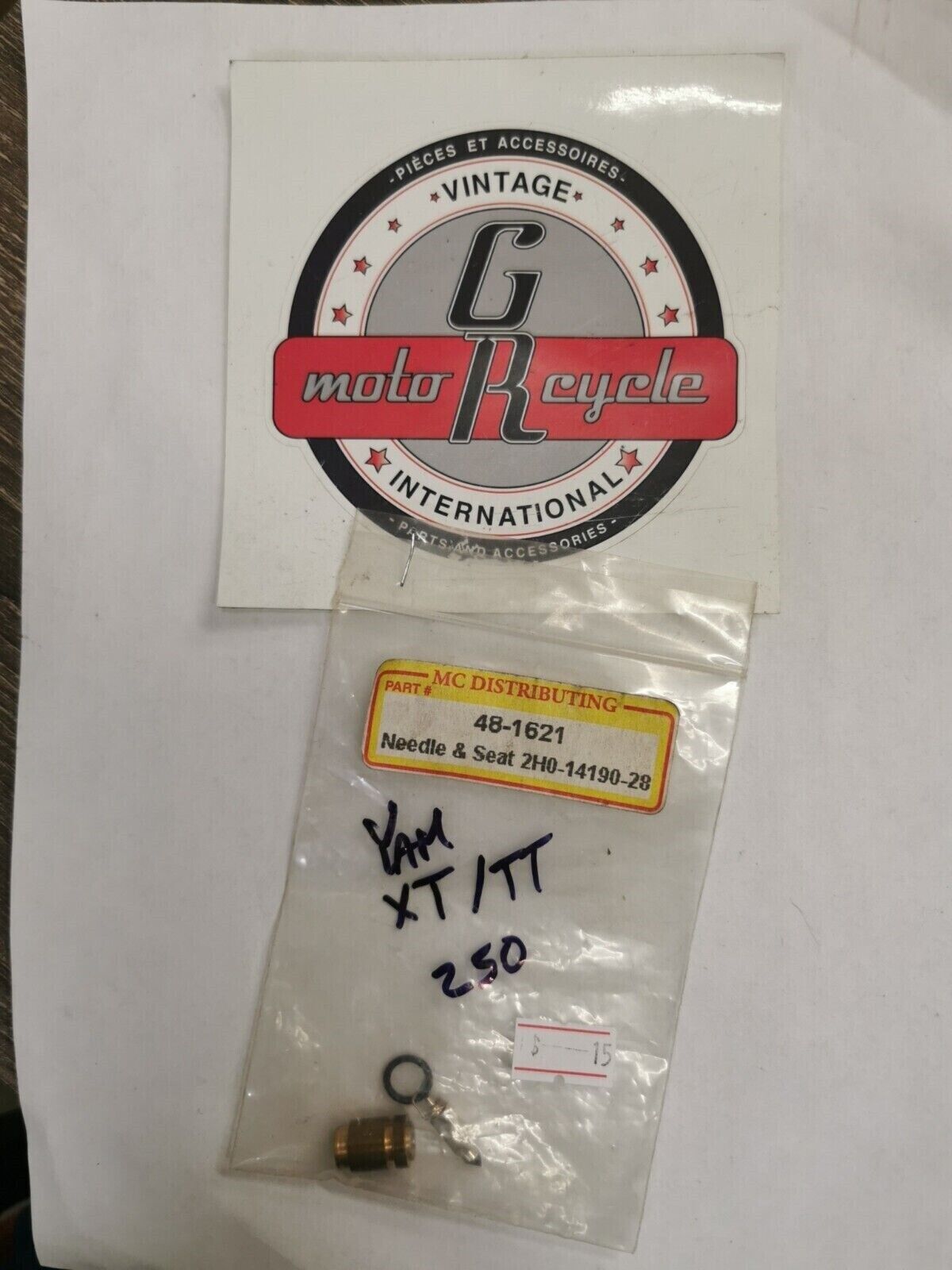 NOS YAMAHA XT500 SR500 NEEDLE VALVE 48-1621 J20