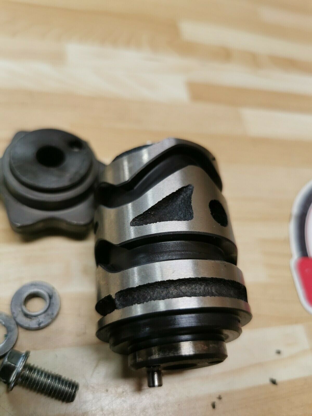 Kawasaki KDX200 1986 gearshift gear shift change mechanism cam drum lever arm