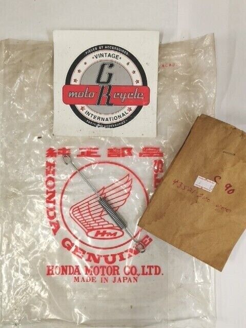 NOS HONDA C90  C95 C92 CA160 CA92 SPRING 43521-200-000 H70