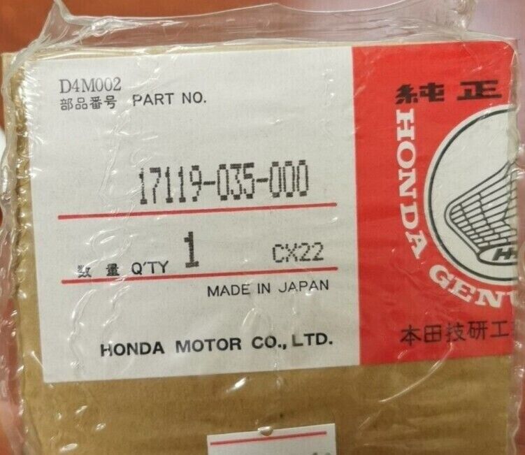 NOS Honda ATC70 ATC125 TRX70 TRX125 CT70 INTAKE PIPE GASKET 17119-035-000 H67