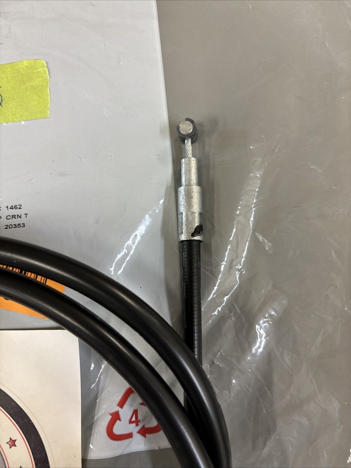 NOS Honda TRX300 TRX300FW HAND BRAKE CABLE 43460-HM5-630 H115