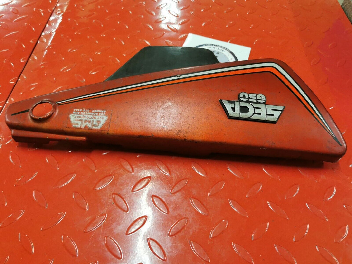 Yamaha Seca 650 XJ650 1981 left side cover panel fairing  2