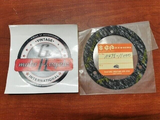 NOS Suzuki 1969 T20 TC250 CLUTCH RELEASE ADJUSTING CAP GASKET 11495-11000 S32