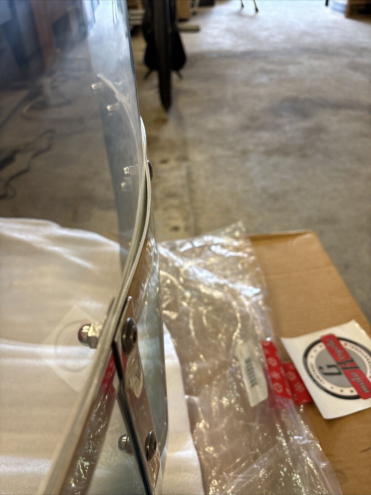 NOS MEMPHIS SHADES MEMPHIS FATS BOBBED 13" GRADIENT TEAL WINDSHIELD MEM3113