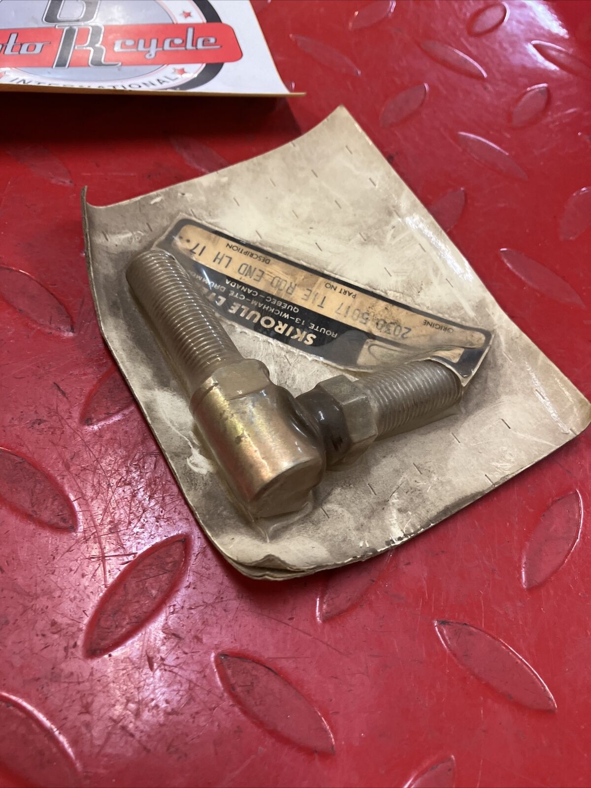 Nos Skiroule Left tie rod end 2030-5017 S1