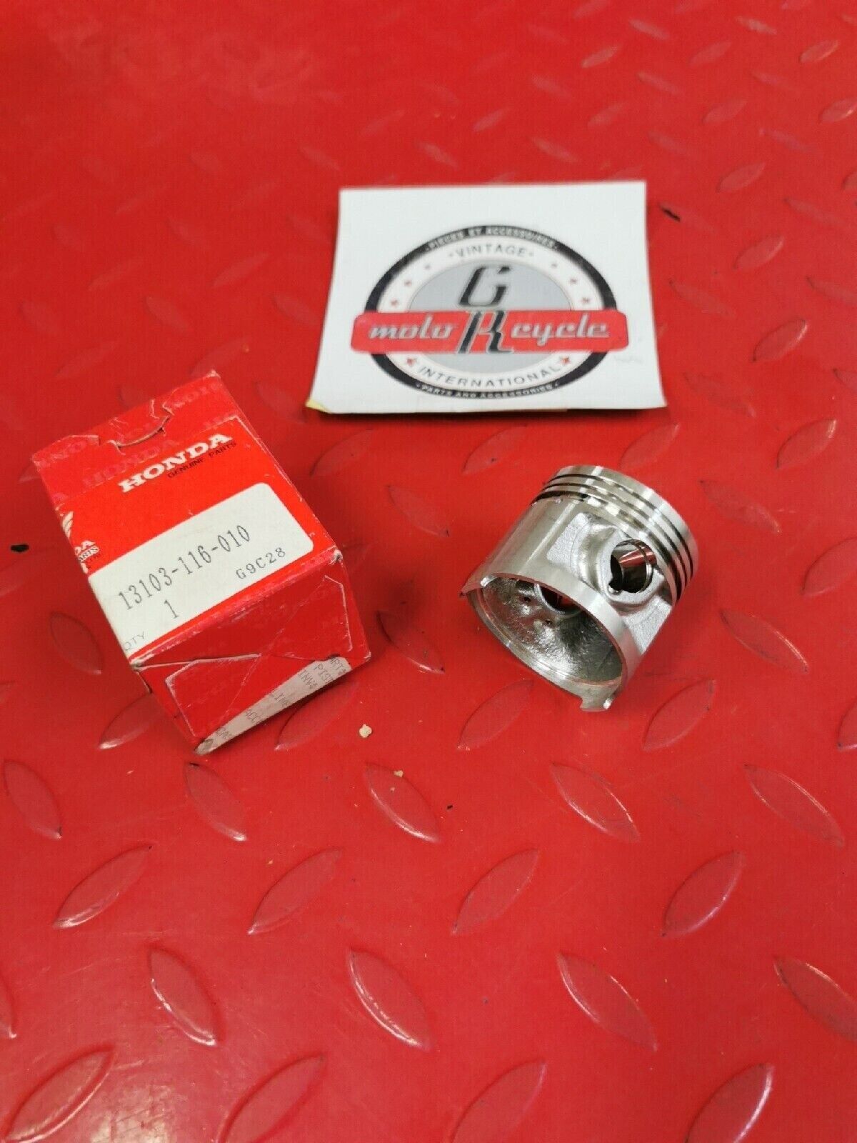 NOS HONDA XR75 1973 - 1976 PISTON 0.50 13103-116-010 H40