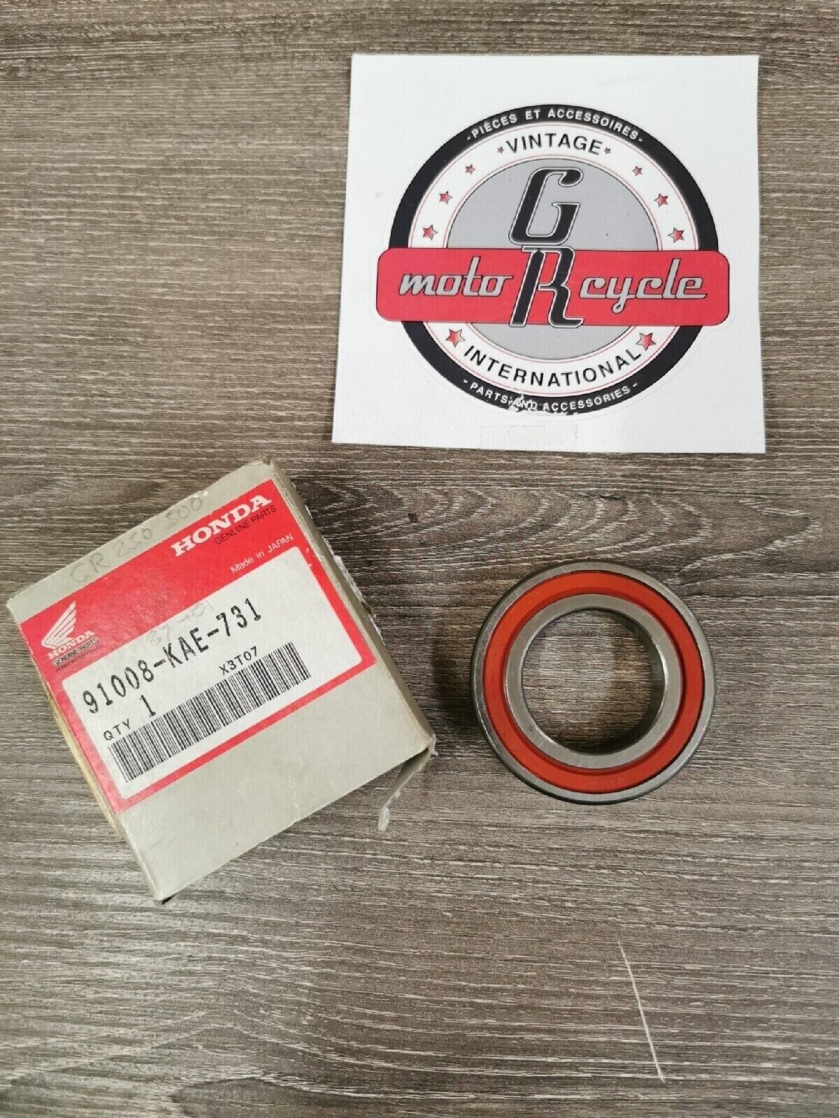 NOS HONDA CR250 CR500 1987 - 2001 Crank Shaft Bearing 91008-KAE-731  H47
