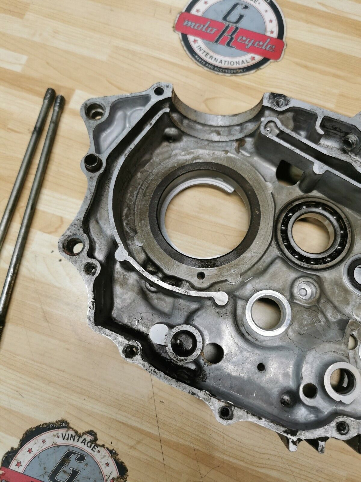 Honda CT125 1977 right crankcase crank case XL125 XL100 CB125 TL125