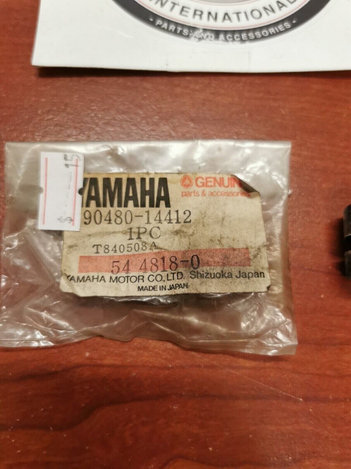 NOS Yamaha GROMMET 90480-14412-00 Y70