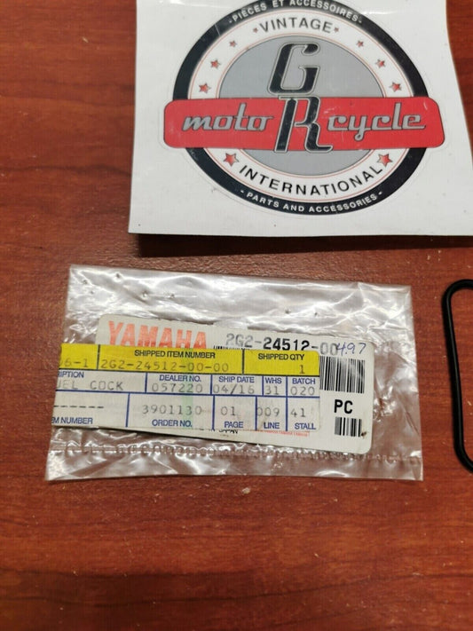 NOS Yamaha XS400 XS650 XS750 XS850 XC200 FUEL COCK GASKET 2G2-24512-00-00 Y100