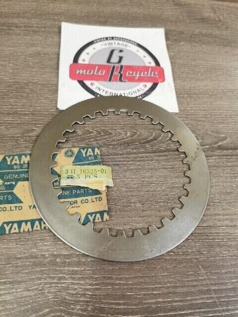 NOS YAMAHA TX750 XS650SE TX750A TX650A 1974 CLUTCH PLATE 341-16325-01-00 Y157