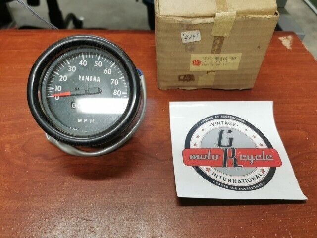 NOS Yamaha 1972 LS2 SPEEDOMETER 327-83510-40-00 Y140
