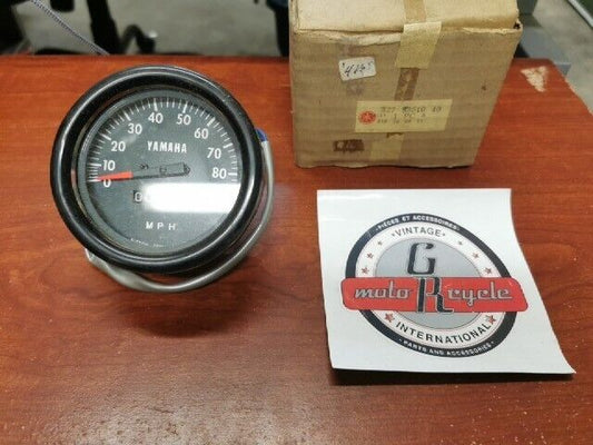 NOS Yamaha 1972 LS2 SPEEDOMETER 327-83510-40-00 Y140