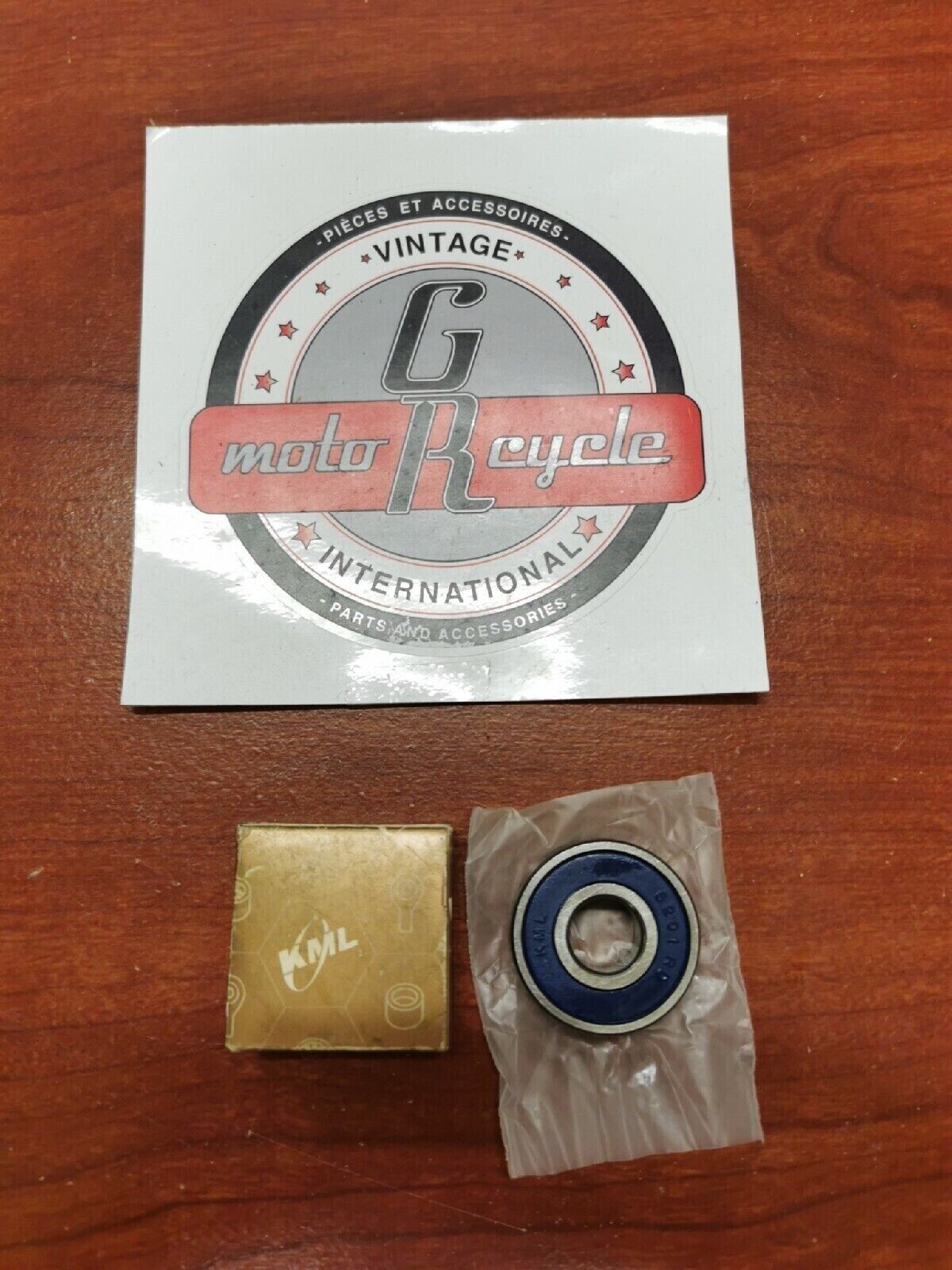 NOS KML BALL BEARING 6201-2RDQE6 Y69