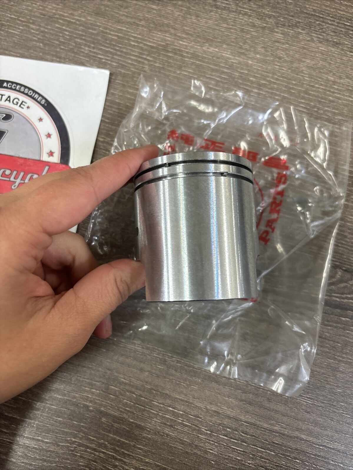 NOS Honda 1974 CR125M PISTON STD 13101-360-810 H136