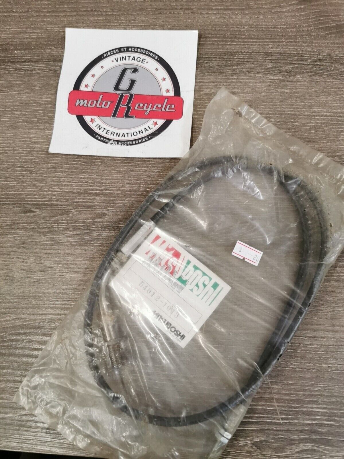 NOS MITSUBOSHI Kawasaki KZ550 KZ650 CABLE THROTTLE CLOSE 54012-1013 J29