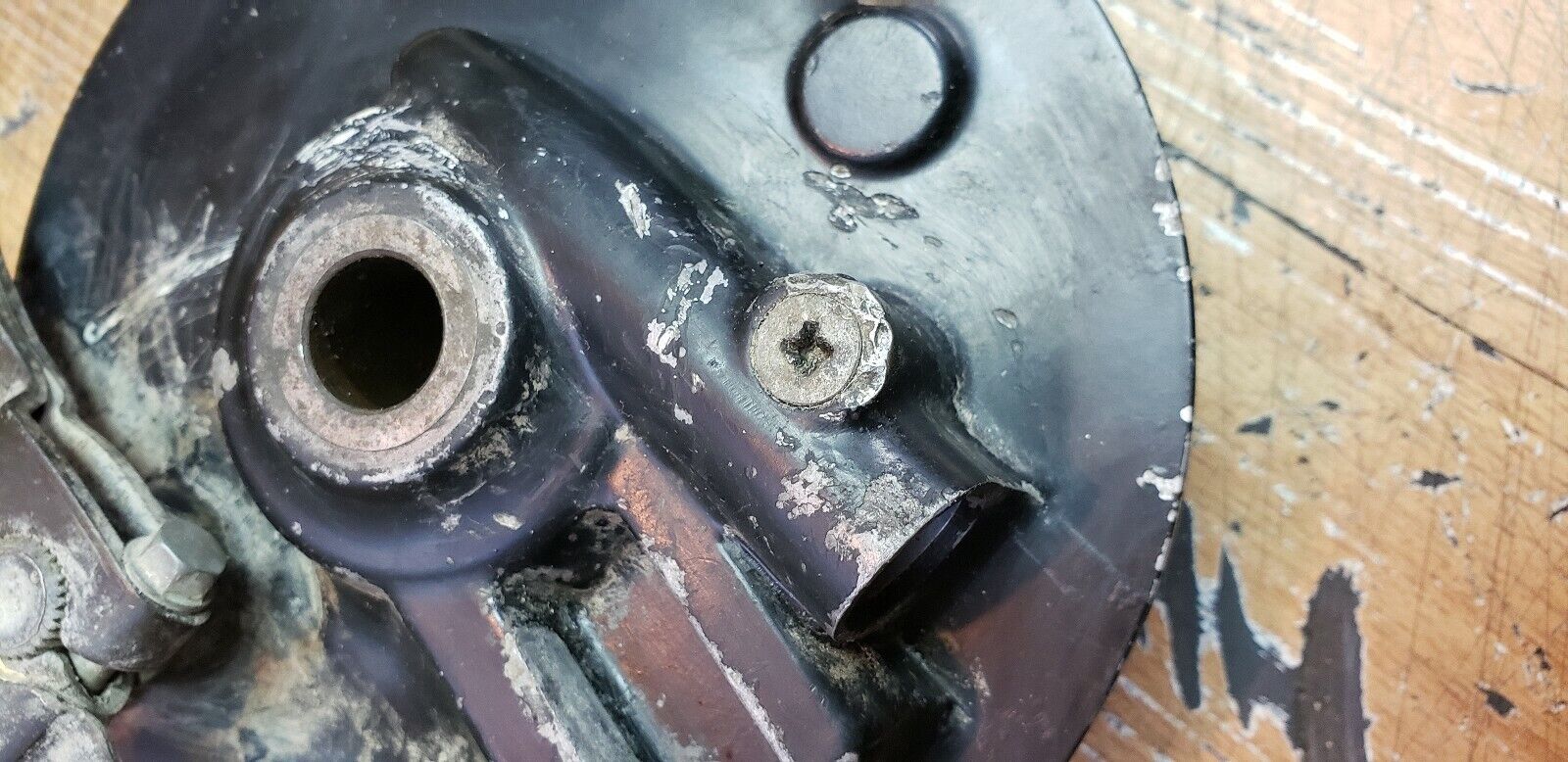 Honda XL250R 1984 front brake panel hub drum XL250 1984 1985 1986 1987 .