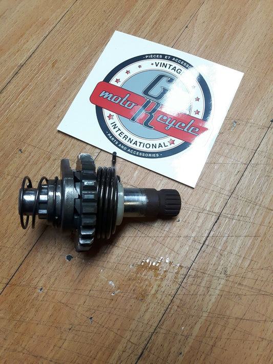Suzuki RM125 1984 kickstarter spindle kick starter shaft gear spring 1985
