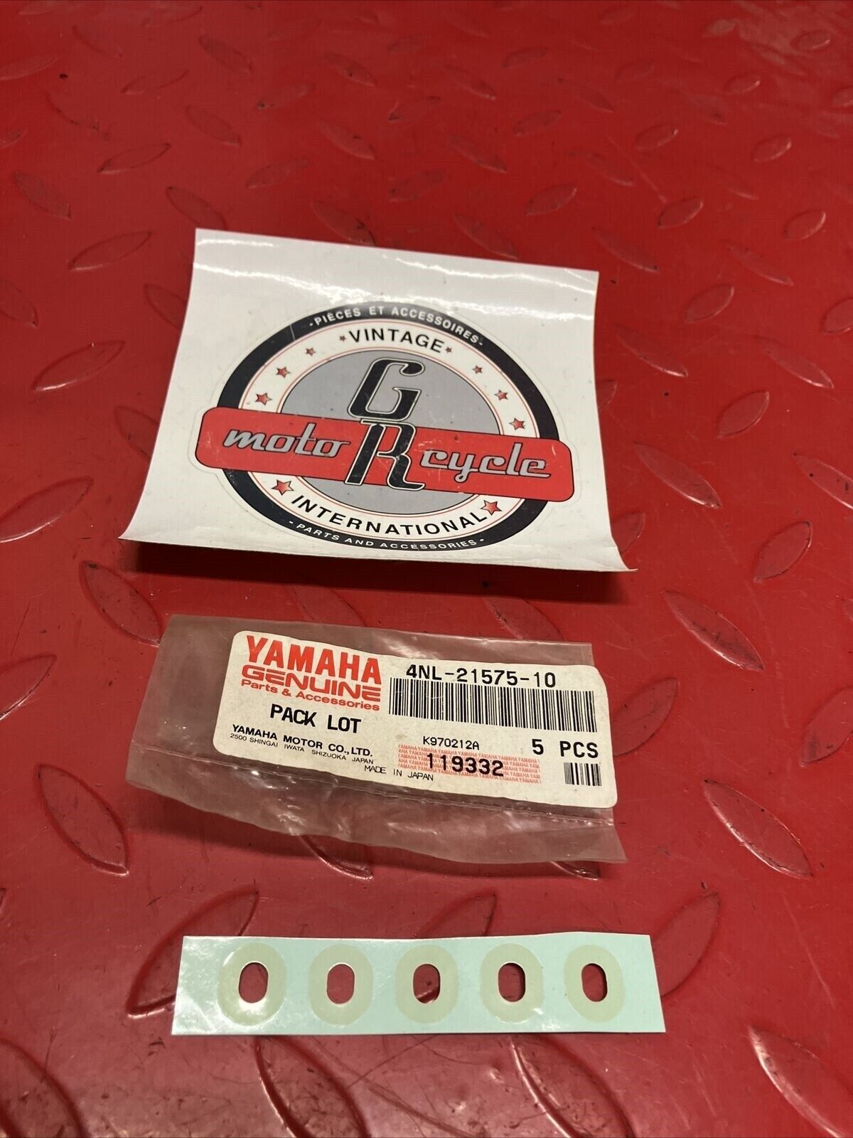 NOS YAMAHA SEAL QTY5 4NL-21575-10-00 Y62
