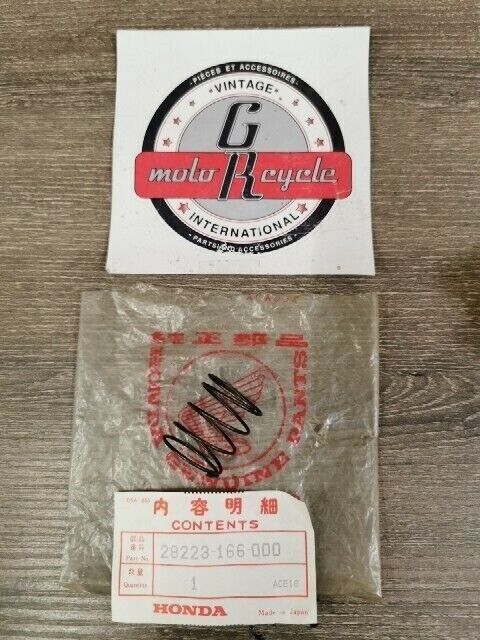 NOS HONDA CR80R CRM50R 1980 1981 SPRING RATCHET 28223-166-000 H81