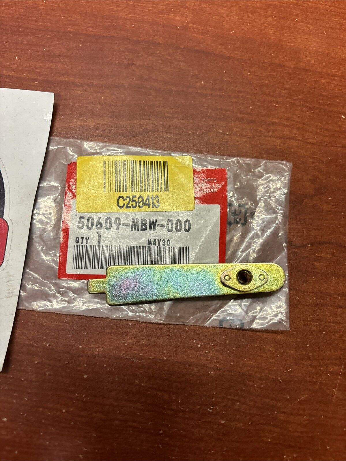 NOS Honda CB400 CB600F CB600FA STEP SETTING PLATE 50609-MBW-000 H172