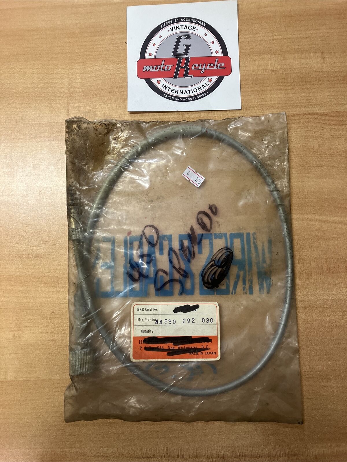 NOS HONDA CB450 Speedometer Cable 44830-292-030   H18