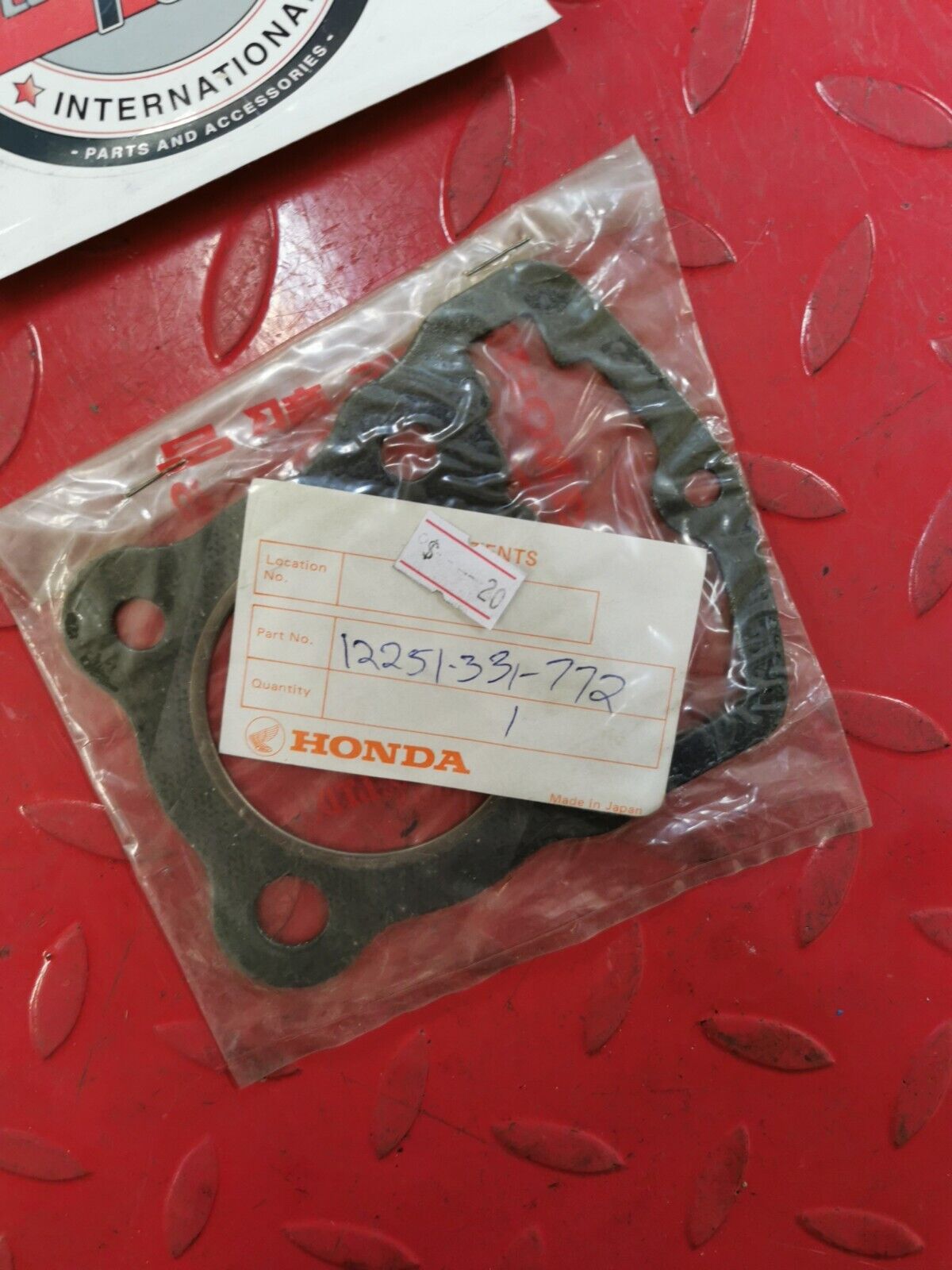 NOS Honda SL125 CB125 CL125 CT125 TL125 GASKET CYLINDER HEAD 12251-331-772 H30