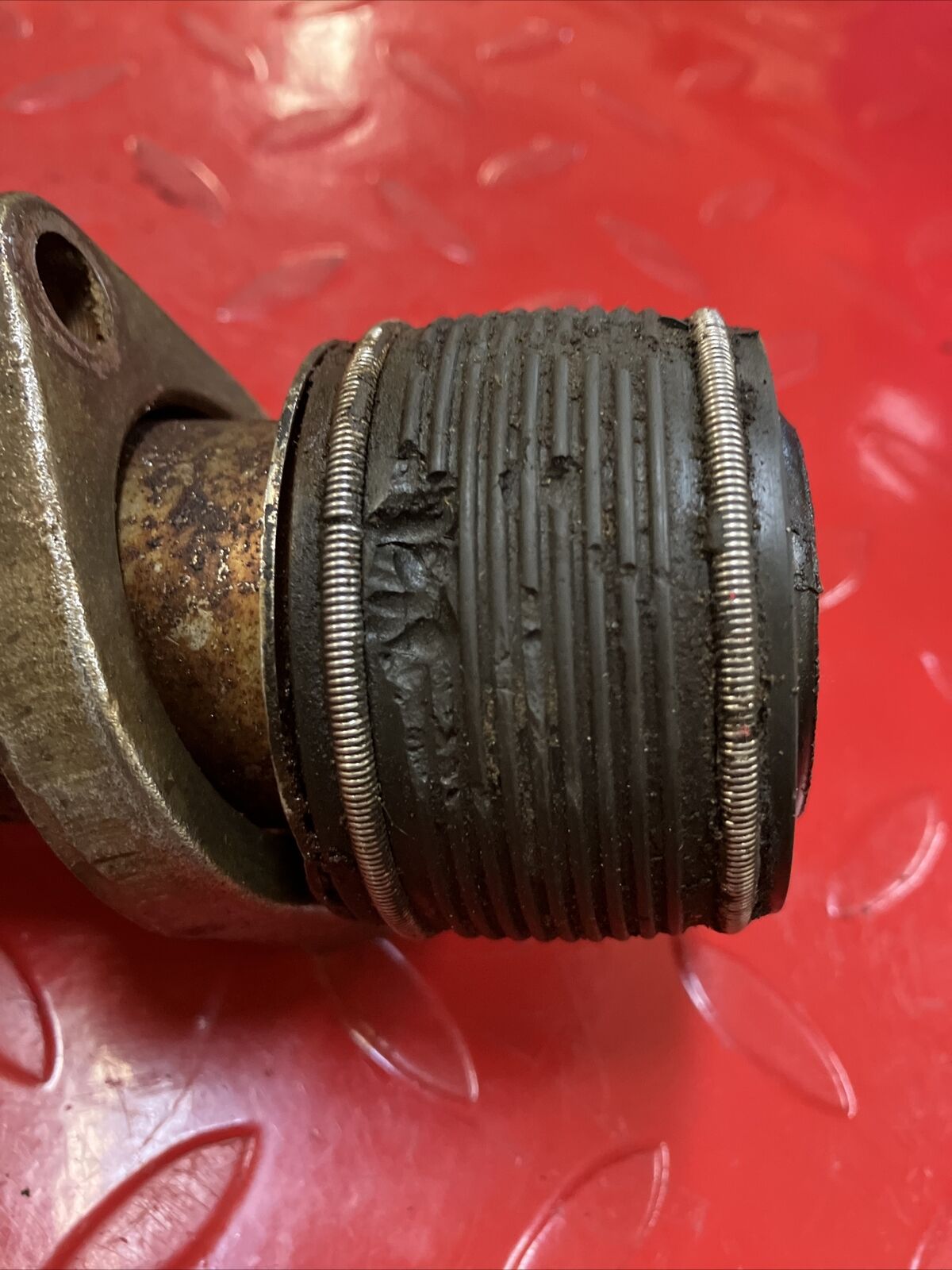 Yamaha RD400 1977 right exhaust pipe header 1976 1978