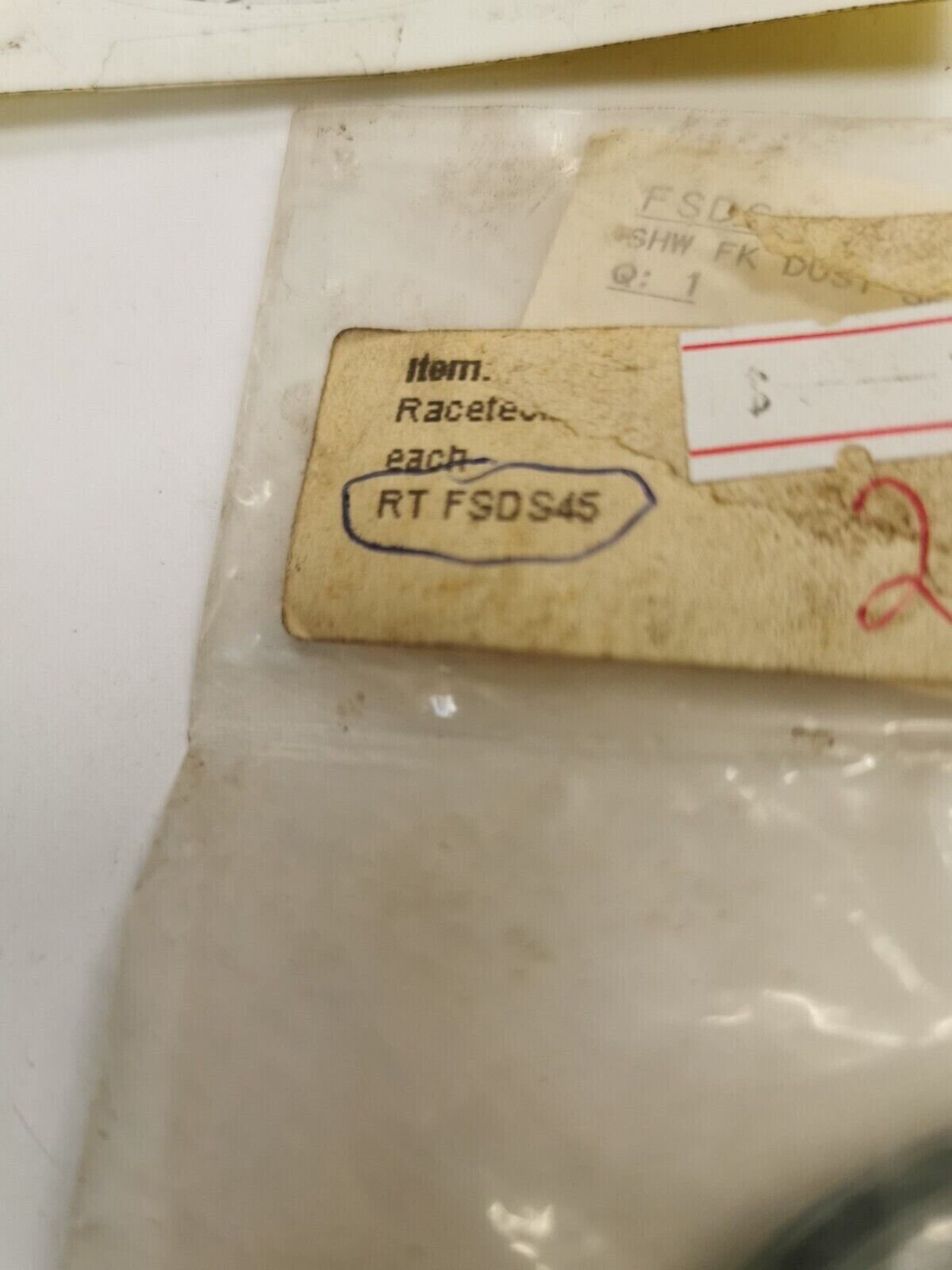 NOS Race Tech HONDA CR125R SUZUKI RM125 Fork Dust Seals FSDS 45 J18