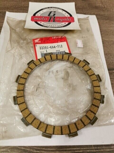 NOS HONDA CR250 CR480 CR500 1983 - 1990 DISK CLUTCH FRICTION 22201-KA4-712 H101