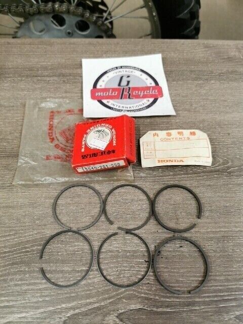 NOS HONDA CT200 1964 RING PISTON 0.75 13040-201-000 SUB BY 13031-030-000 H77