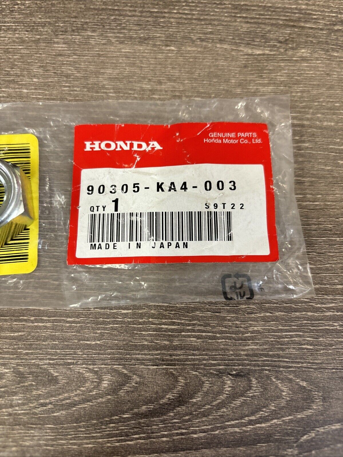 NEW NOS Honda CB1100F CBR1000F CBR600F AXLE NUT 18MM 90305-KA4-003 H130