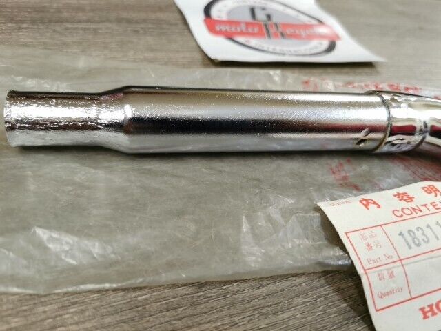 NOS HONDA ATC90 US90 SILENCER PIPE STINGER 18311-918-672 18311-918-671XW H77