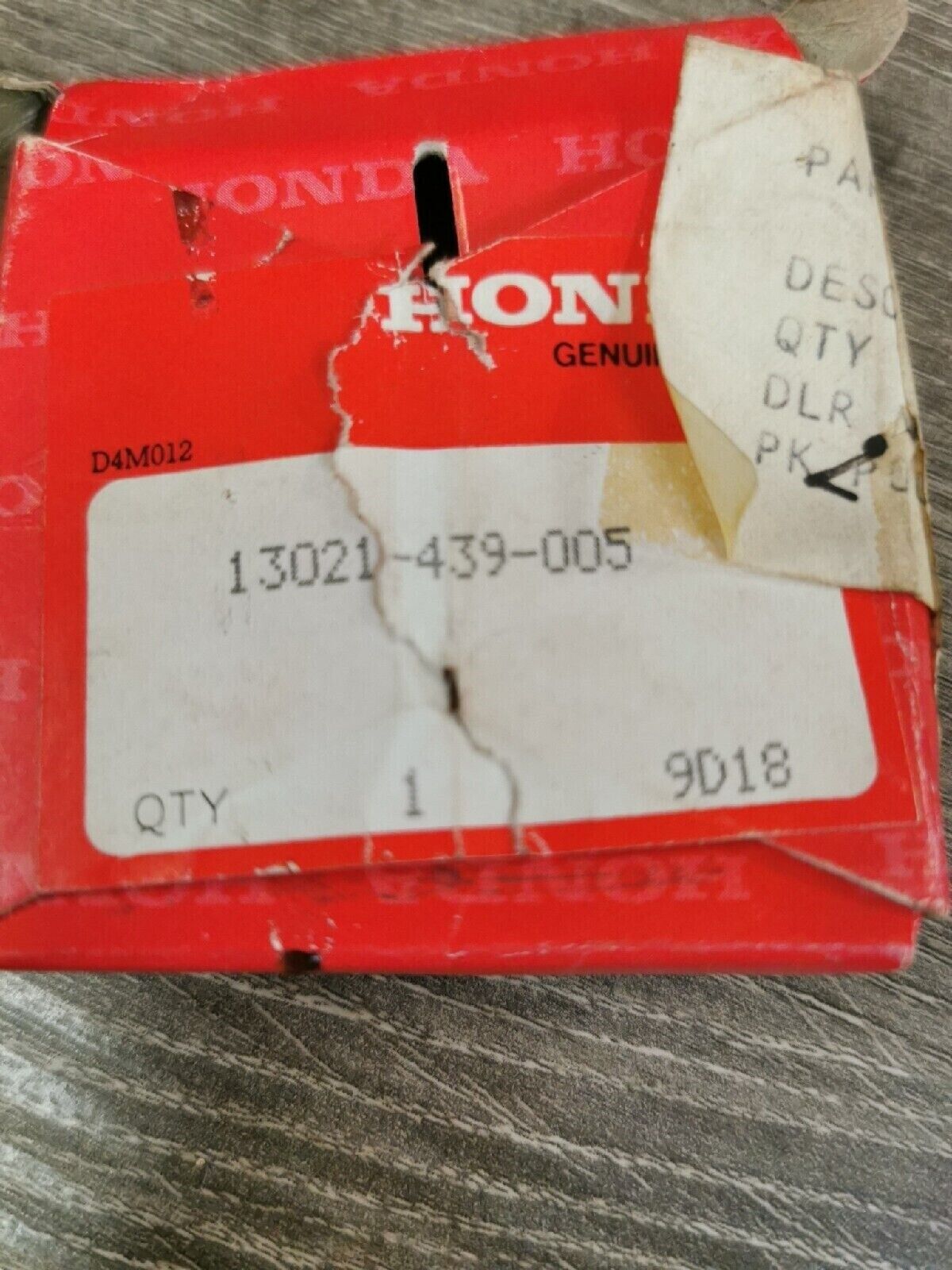 NOS HONDA CT110 ATC110 CL175 SL175   RING SET PISTON  0.25 13021-439-005 H41