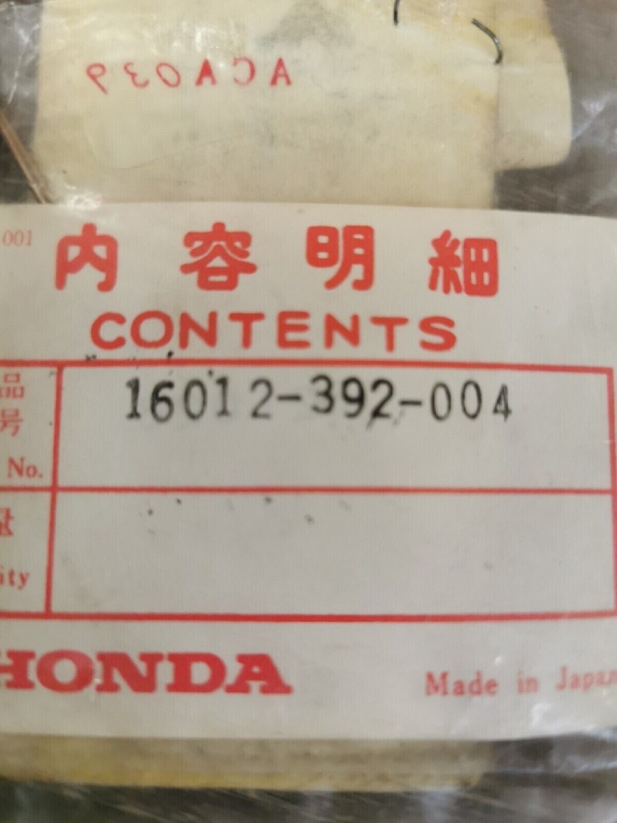 NOS HONDA CB750 1976 NEEDLE SET JET  KIT QTY 4 16012-392-004 H44