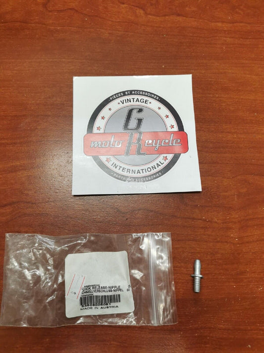 NOS KTM 105SX 125SX 1290 SUPERDUKE R  QUICK RELEASE-NIPPLE 03 54806008051 KT4