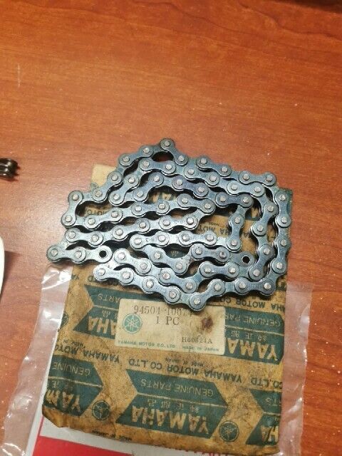 NOS Yamaha LB50P DRIVE CHAIN 94504-10074-00 SUB 94504-10078-00 Y161