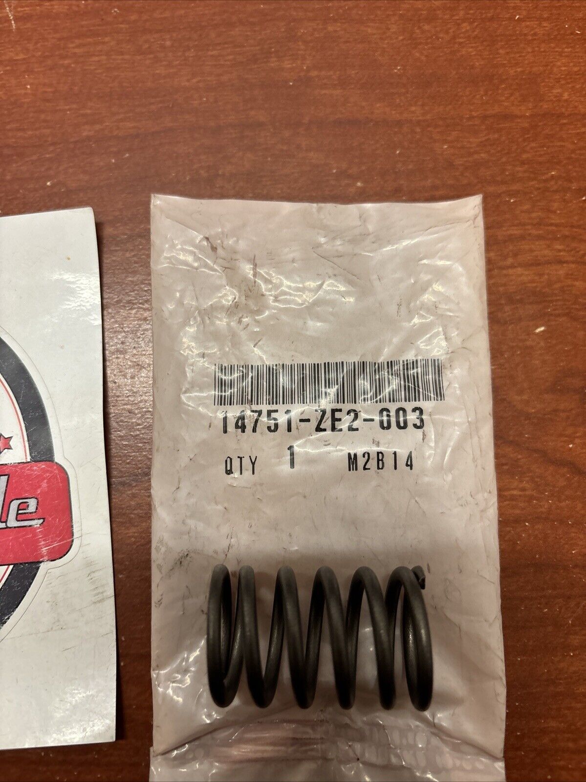 NOS Honda GX240 GX270 GX340 GX390 VALVE SPRING 14751-ZE2-003 H184
