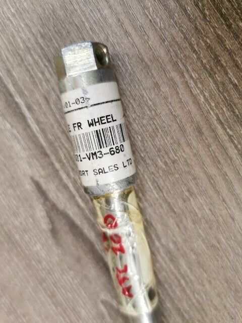 NOS HONDA ATC200M 1985 AXLE FRONT WHEEL 44301-958-010 H88