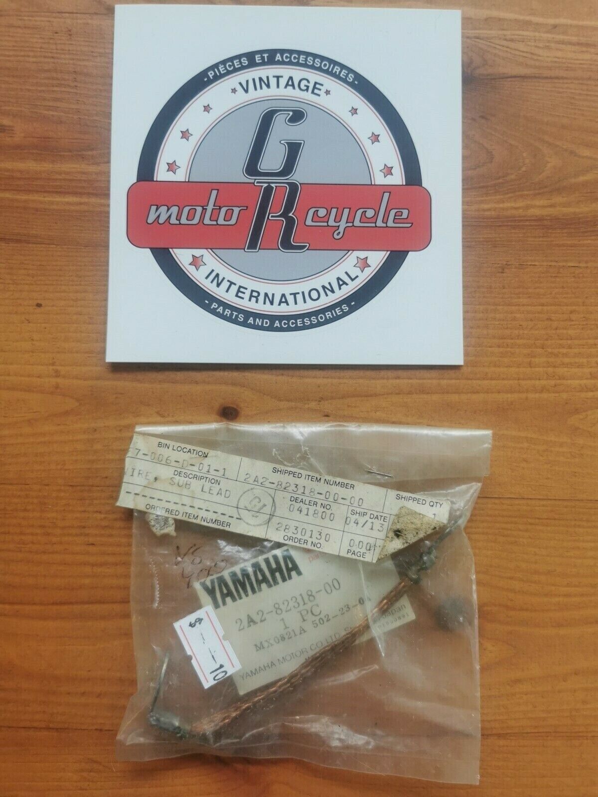 NOS Yamaha XS400 XS250 WIRE, SUB-LEAD 2A2-82318-00-00 Y7