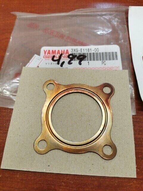 NOS Yamaha YW50 CYLINDER HEAD GASKET 3XG-E1181-00-00 Y102
