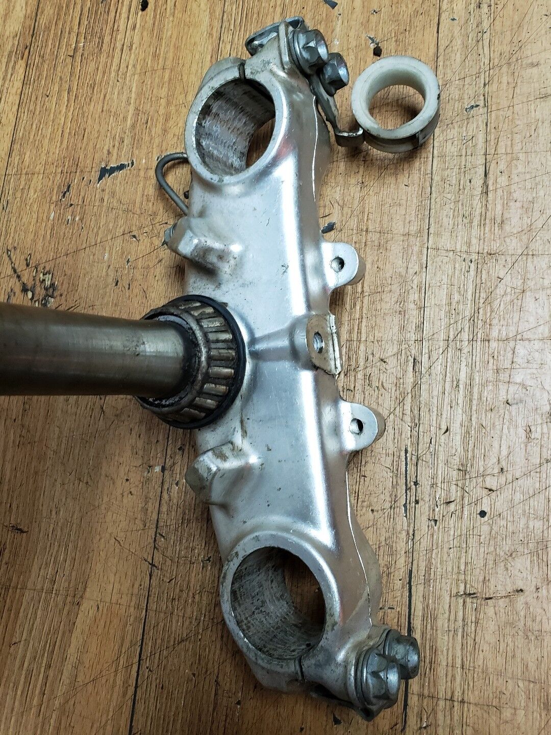 Honda XL250R 1984 streering stem triple tree clamp bridge XL250 1985 1986 1987