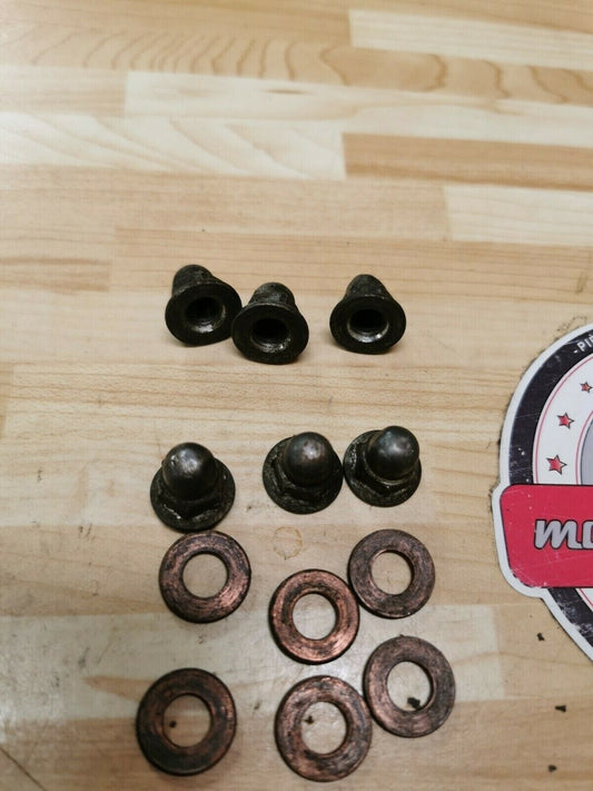 Suzuki RM250 2000 cylinder head jug barrel cover nut washer 09159-08049