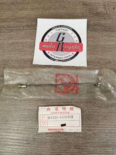 NOS HONDA C50 CUB 1969 C50 CUB 1977 CT90A  SPOKE B 10X161.5 97251-42163-13 H95