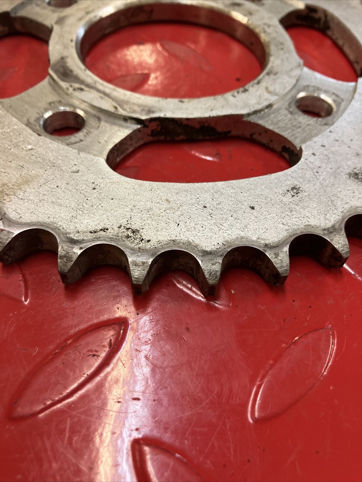 Yamaha RD400 1977 rear sprocket drive gear 38T 1976 1978