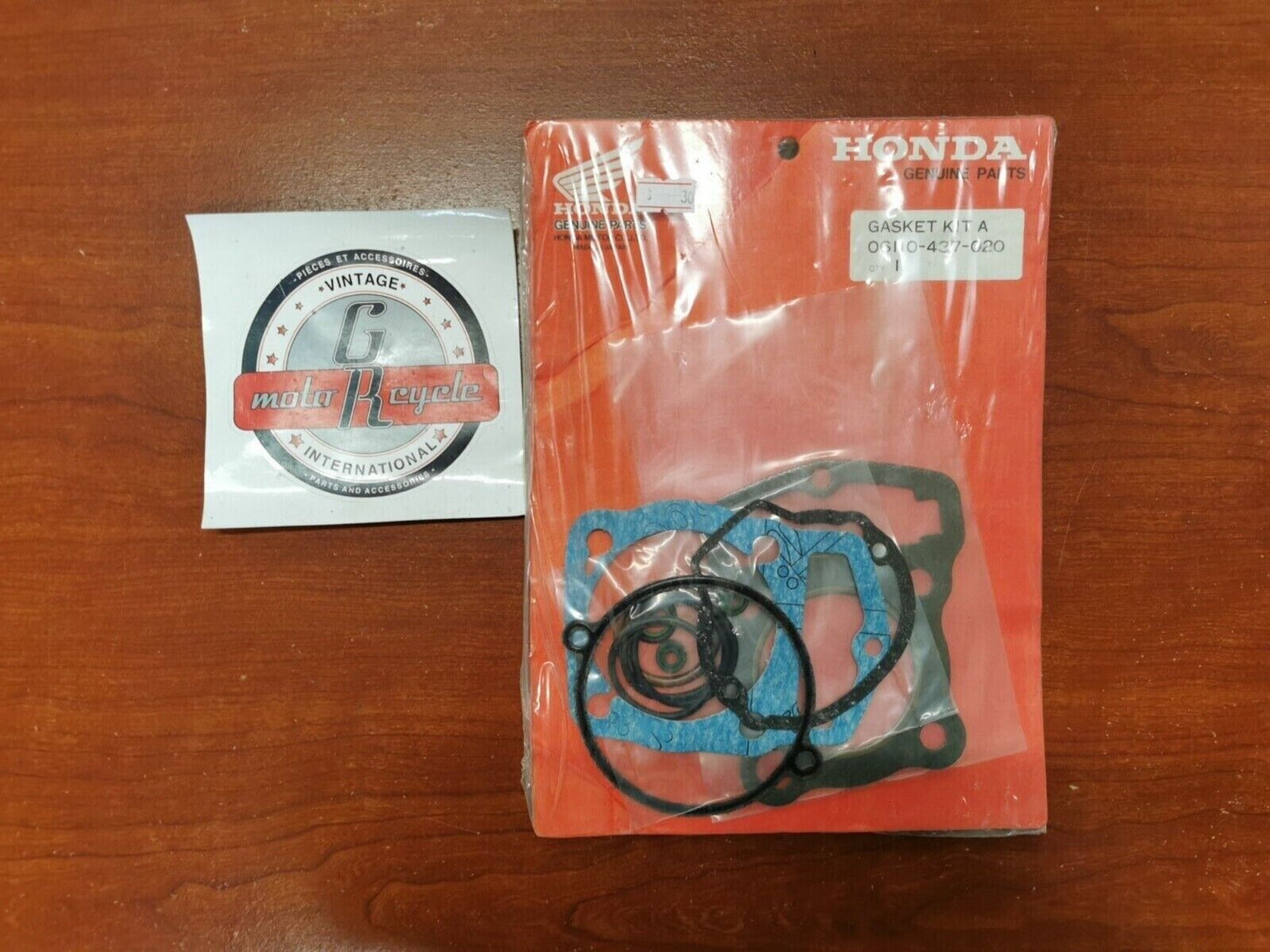 NOS Honda 1980 XL125S TOP END GASKET KIT A 06110-437-020 H63